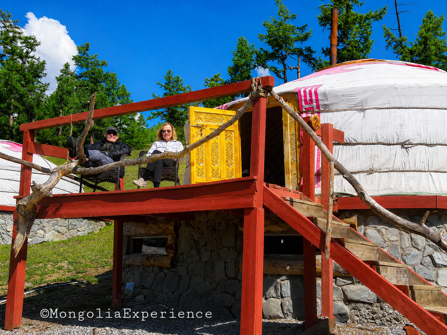 Eco lodge by Khövsgöl Lake