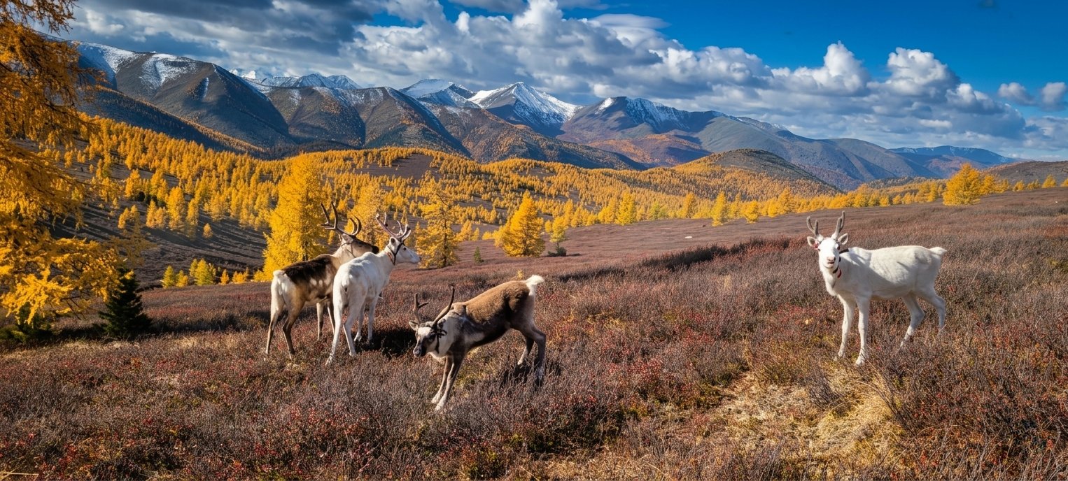 Reindeer Landscape